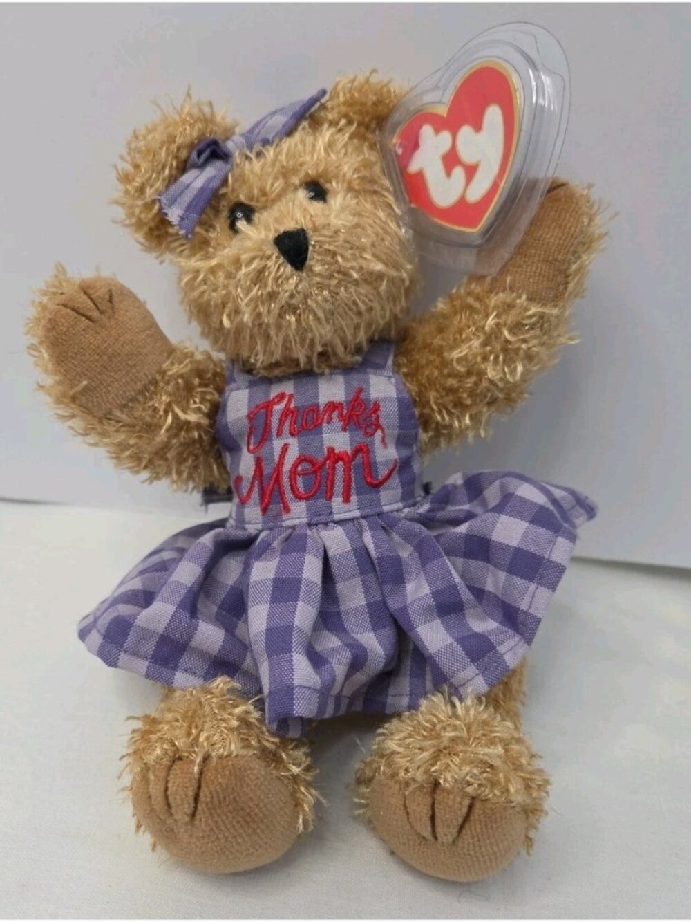 Ty Attic Treasures "Mommy" Bear Jointed Retired w/Tag*** 2000 Vintage